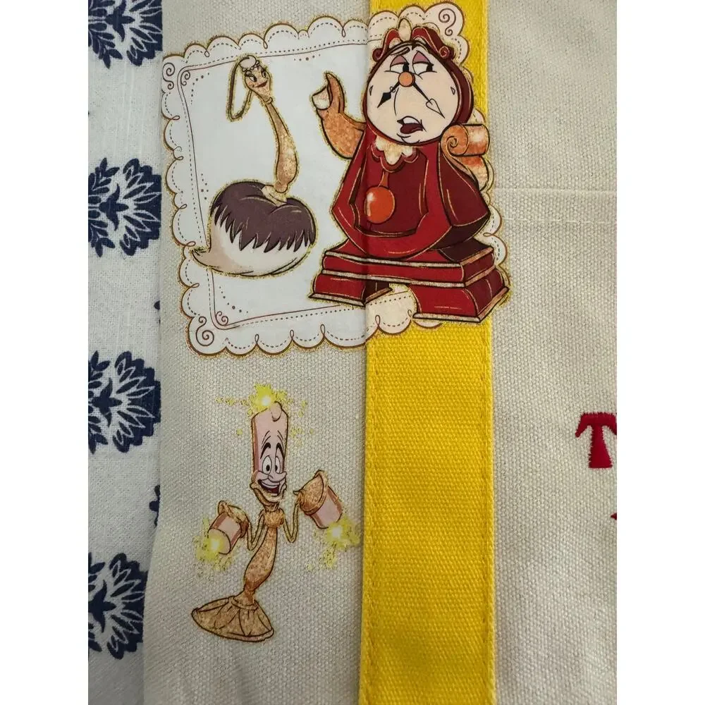Disney Belle Double Sided Custom Made Trader Joes Mini Tote